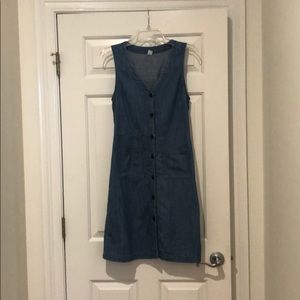 Old Navy Sleeveless Denim Dress